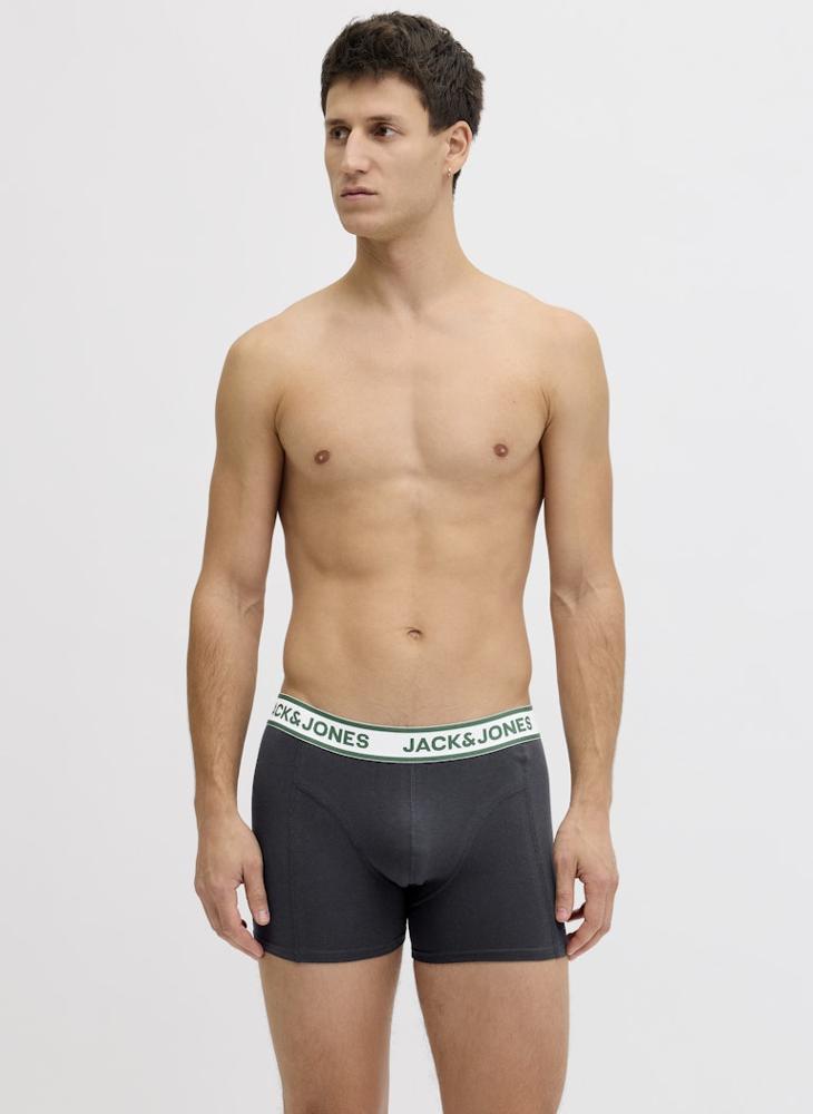 JACK & JONES 5 Pack Solid Trunks - Image 5